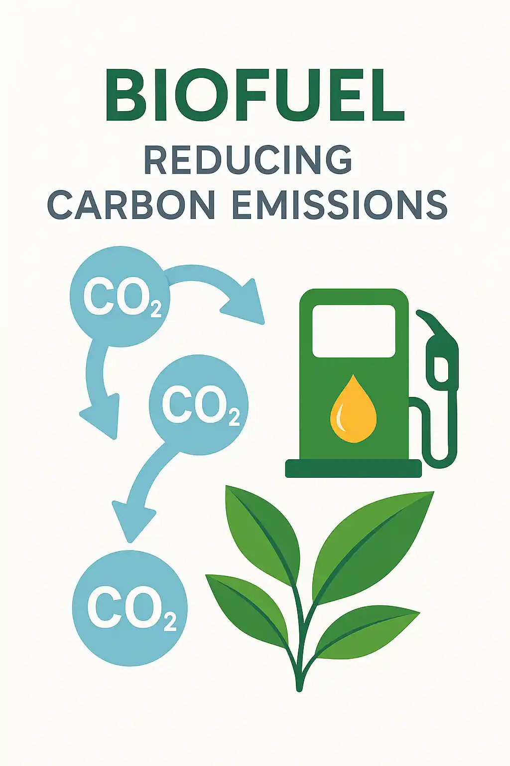 Biofuel environmental benefits concept reducing carbon emissions- biccompany