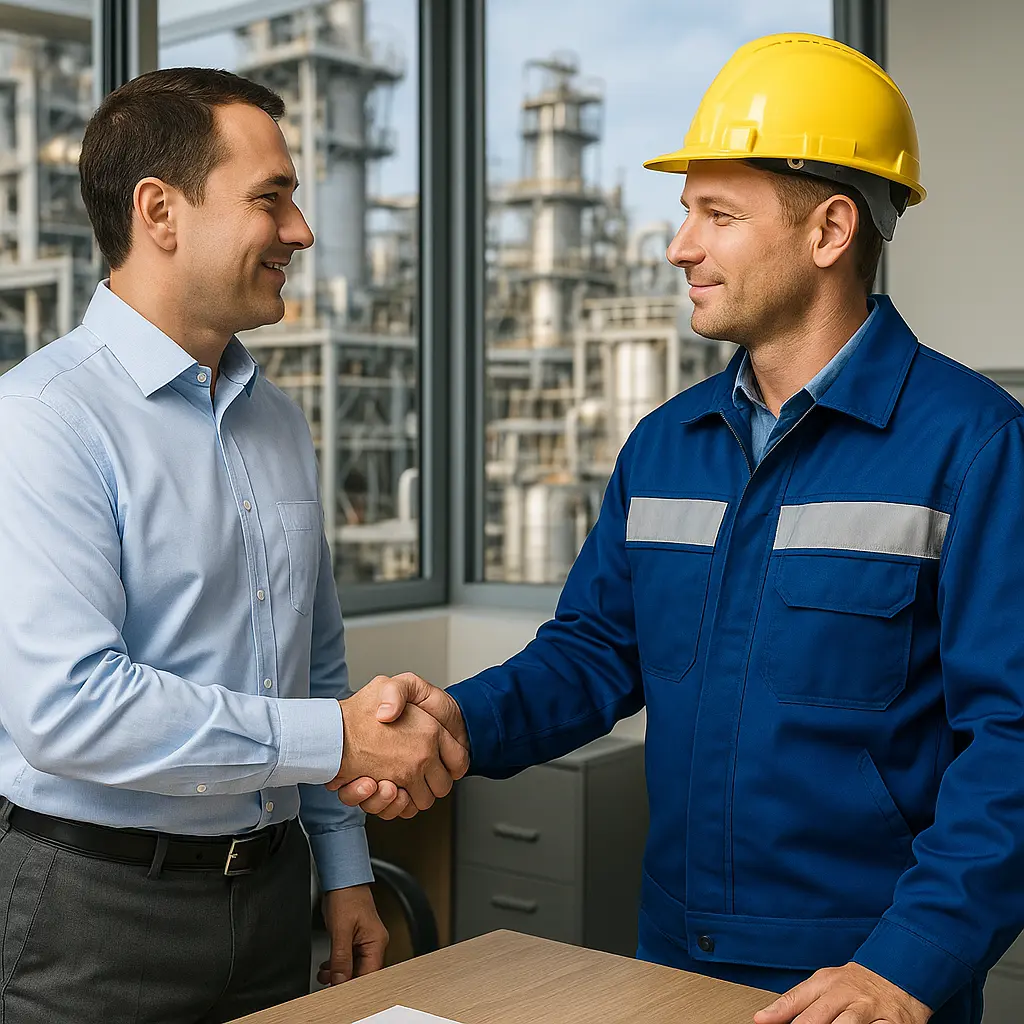 Partnership between manufacturer and chemical supplier