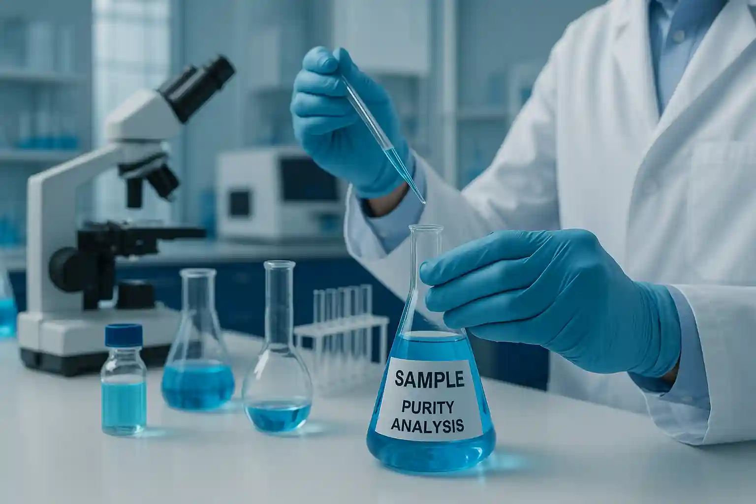 BIC Company purity testing and analysis process  - biccompany