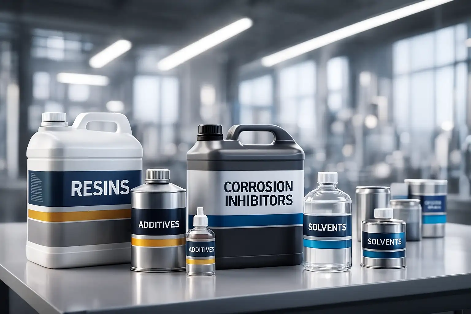 Main categories of industrial chemicals