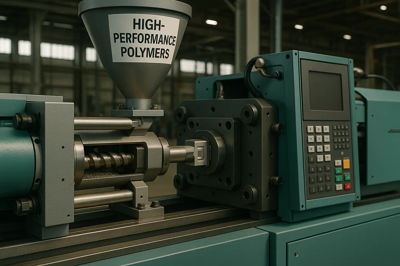 Injection molding process of high-performance polymers